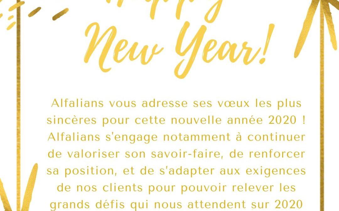 Meilleurs Voeux 2020